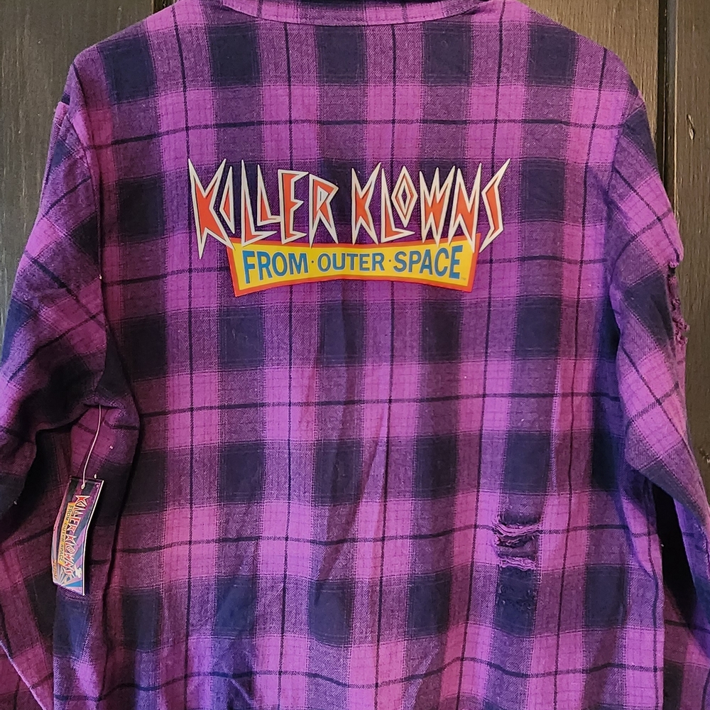 Spirit Purple Plaid Shirt
